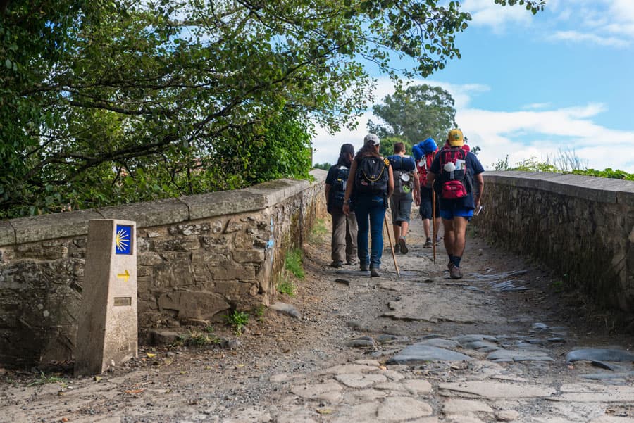 Encantado de ser su taxi en el Camino de Santiago
