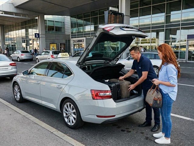 Taxi en Pontedeume para traslados a aeropuertos